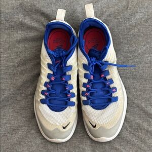 Nike Air Max Sneakers in Blue and Cream